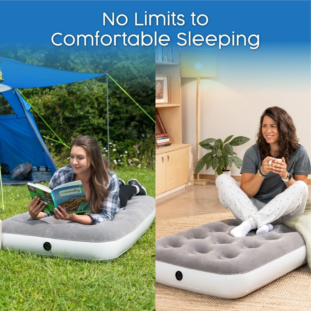 Single Inflatable Air Mattress