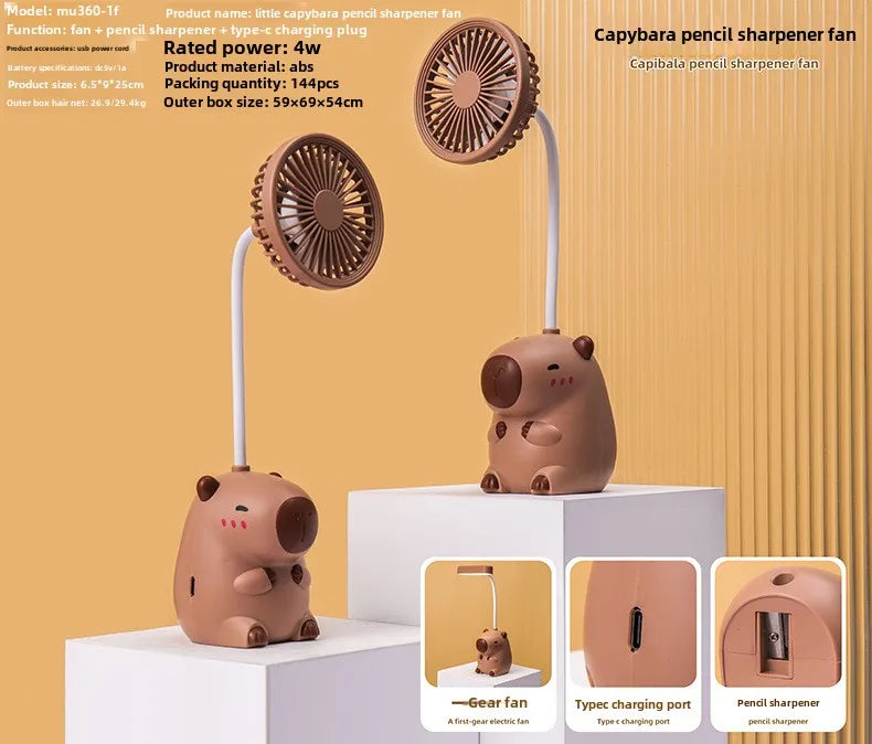 Cartoon USB Desktop Fan