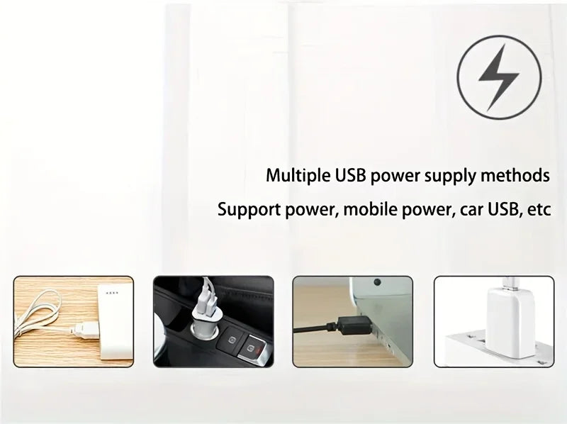 USB Desktop Fan 360° Adjustable