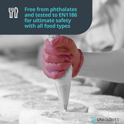 Black Nitrile Examination Gloves