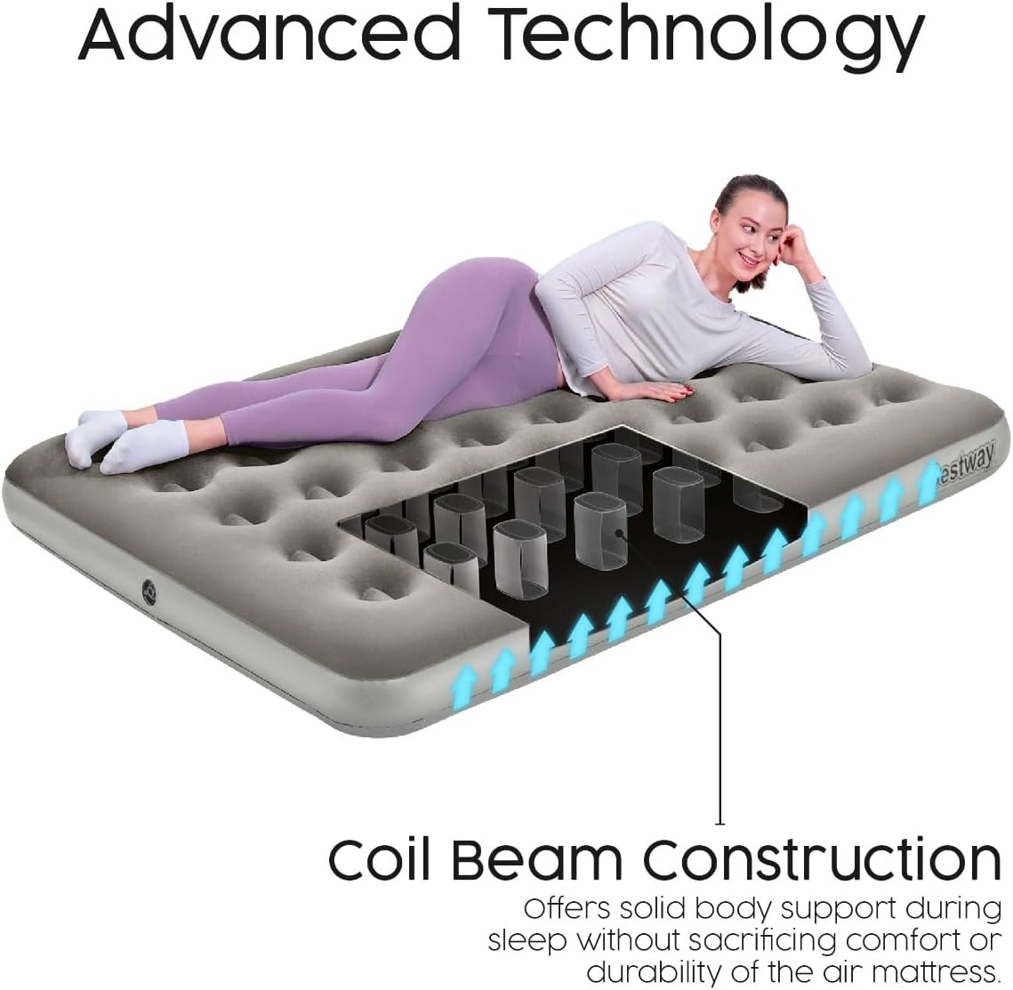 Single Inflatable Air Mattress