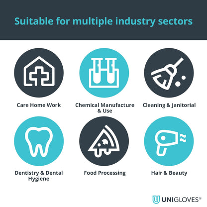 Black Nitrile Examination Gloves