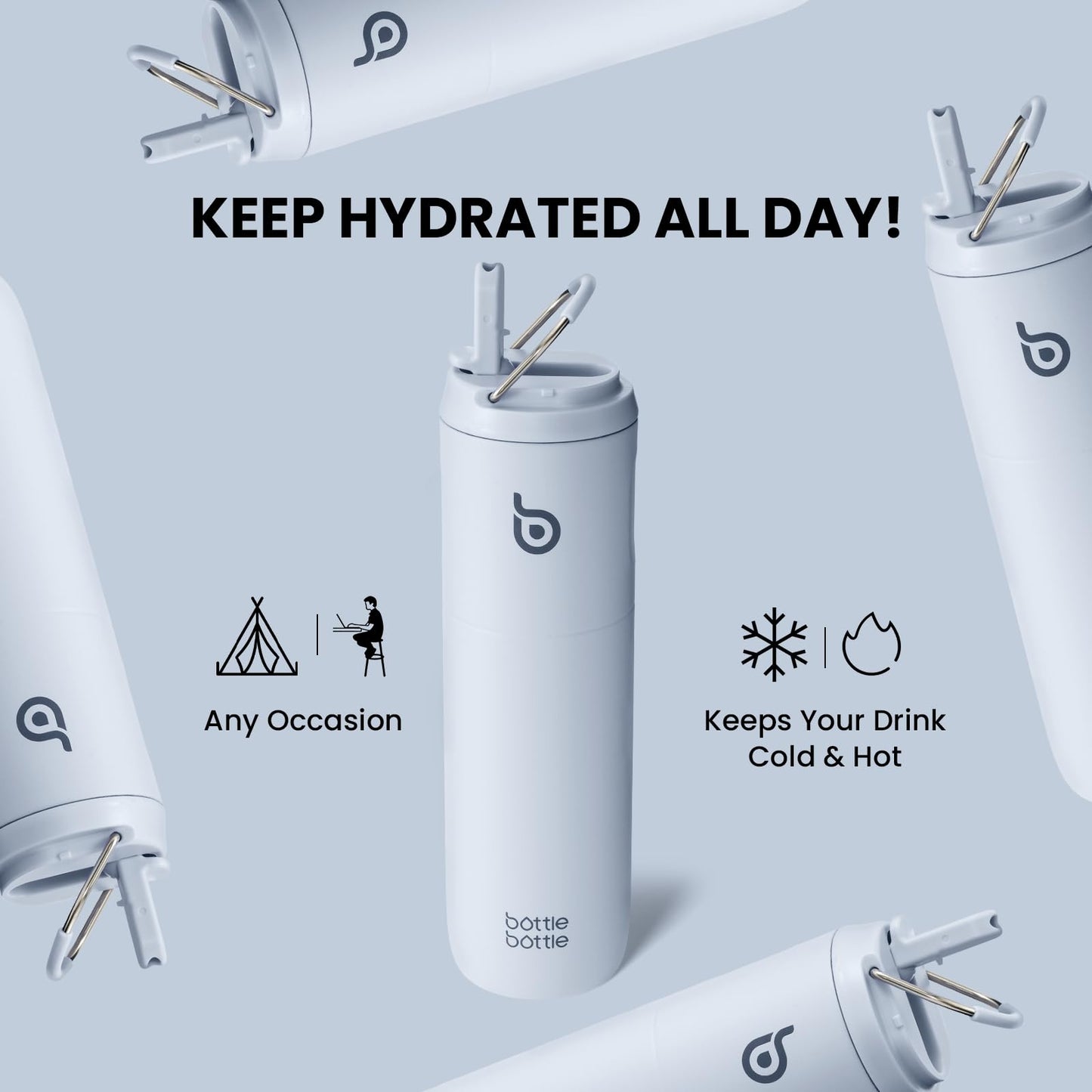 Insulated Water Bottle 24oz