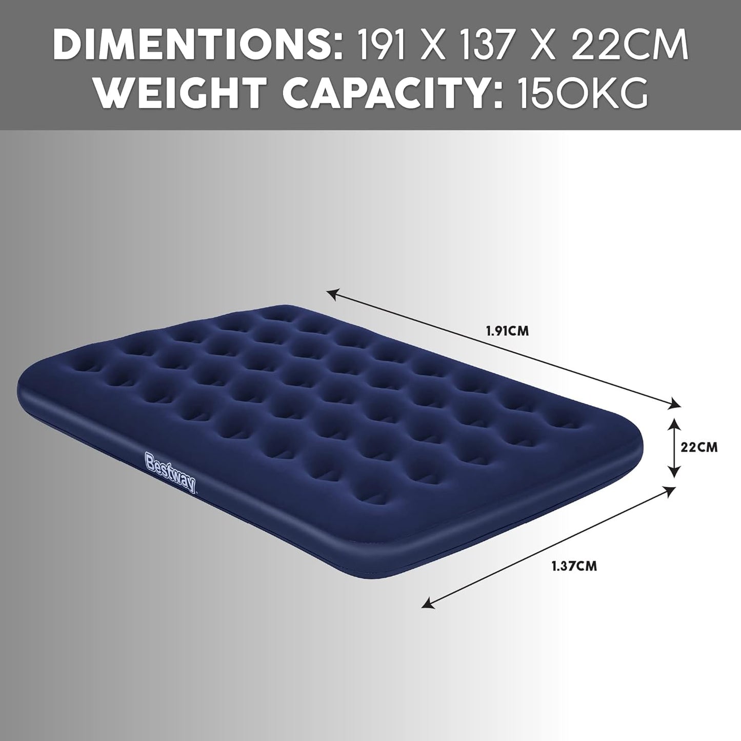 Single Inflatable Air Mattress