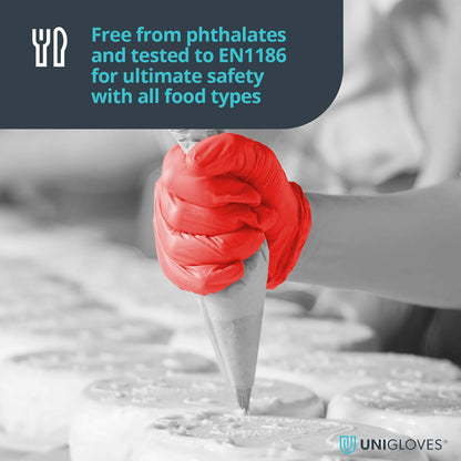 Black Nitrile Examination Gloves