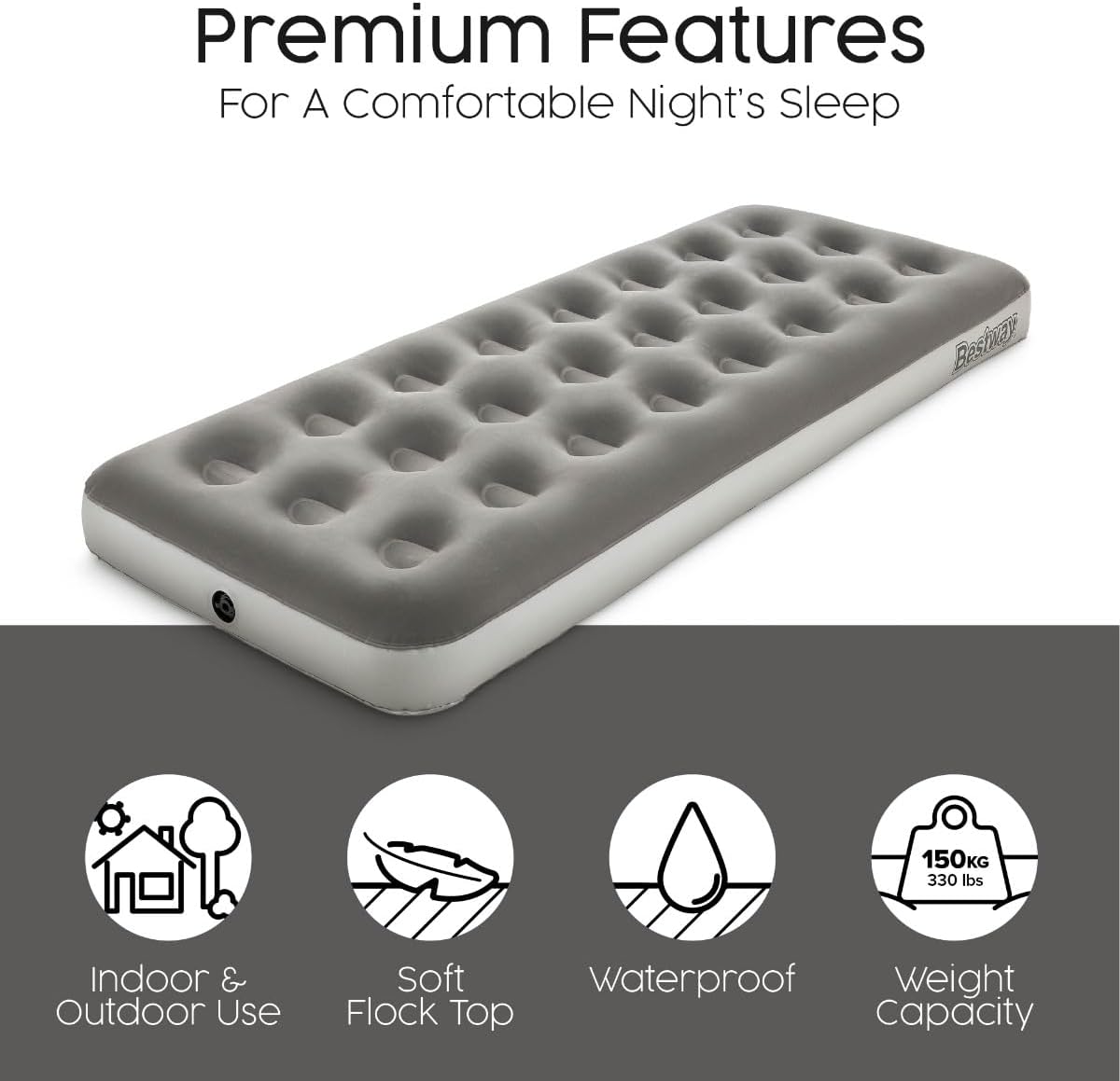 Single Inflatable Air Mattress