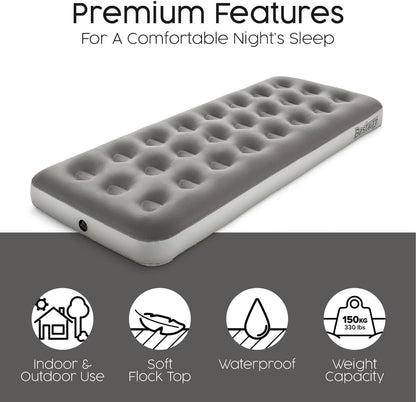 Single Inflatable Air Mattress