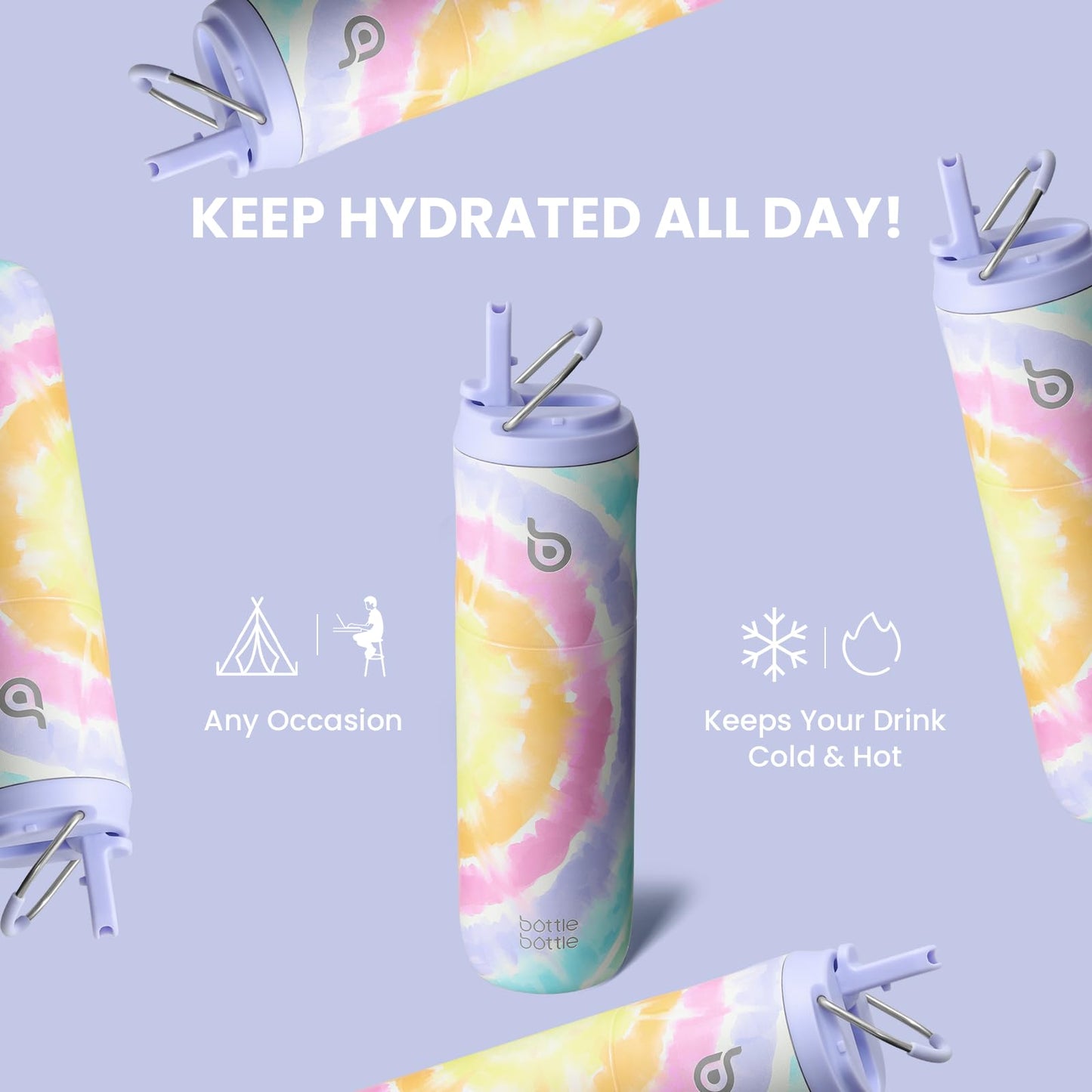 Insulated Water Bottle 24oz