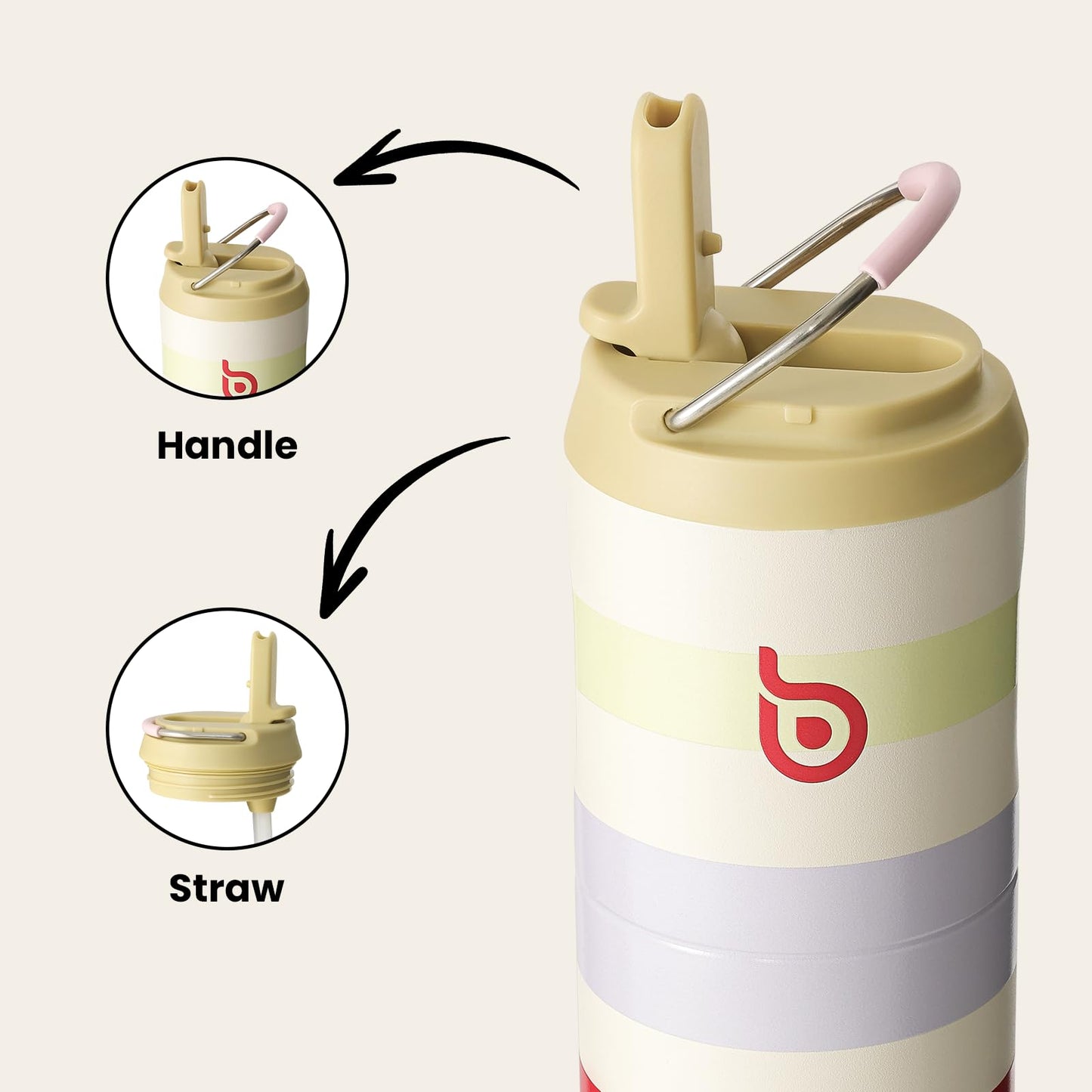 Insulated Water Bottle 24oz