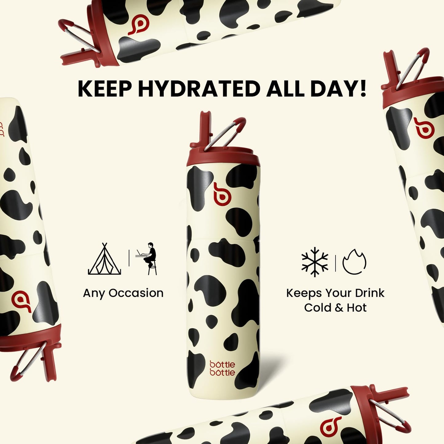 Insulated Water Bottle 24oz