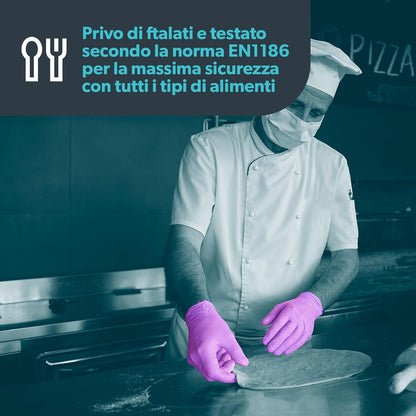 Black Nitrile Examination Gloves