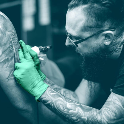 Black Nitrile Examination Gloves