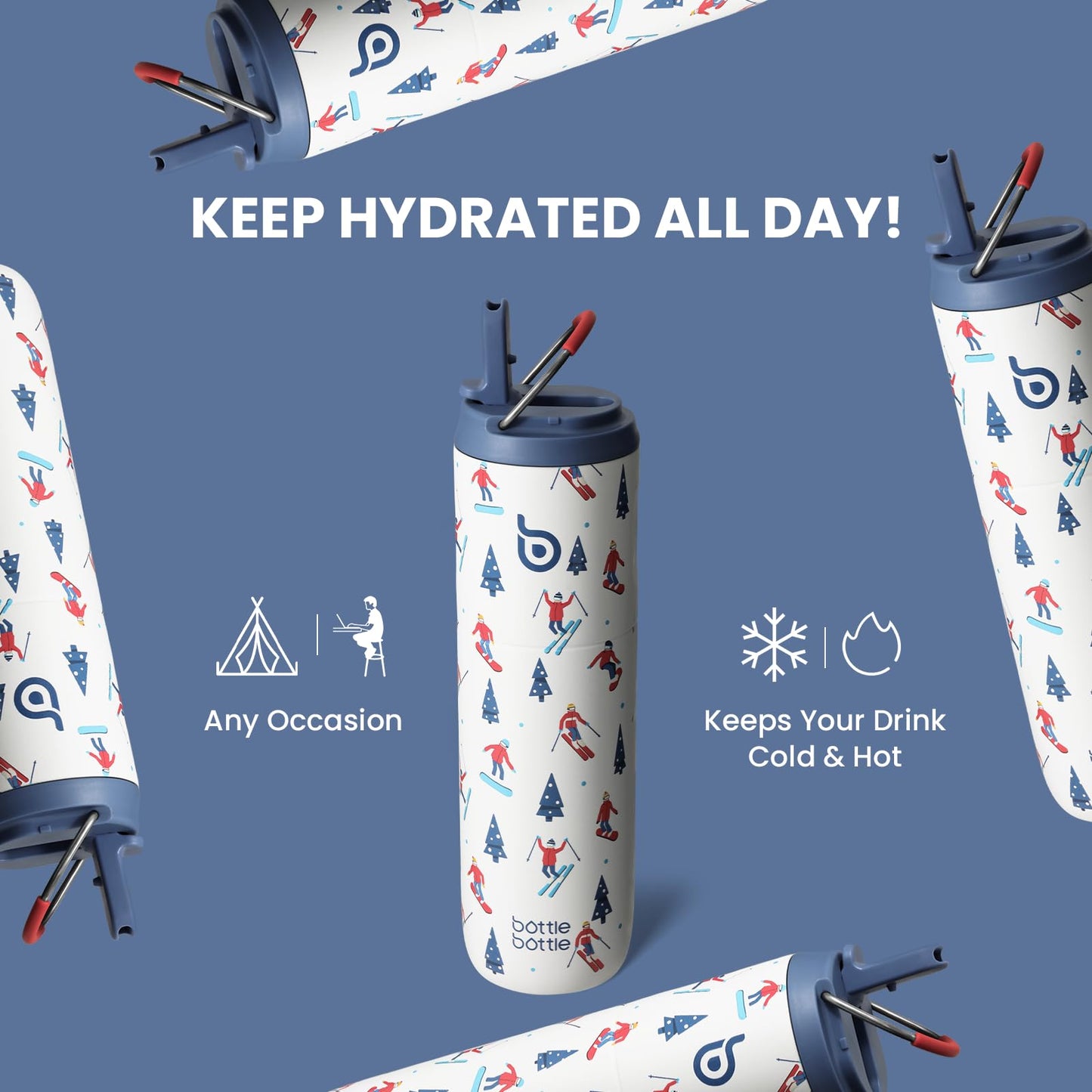 Insulated Water Bottle 24oz