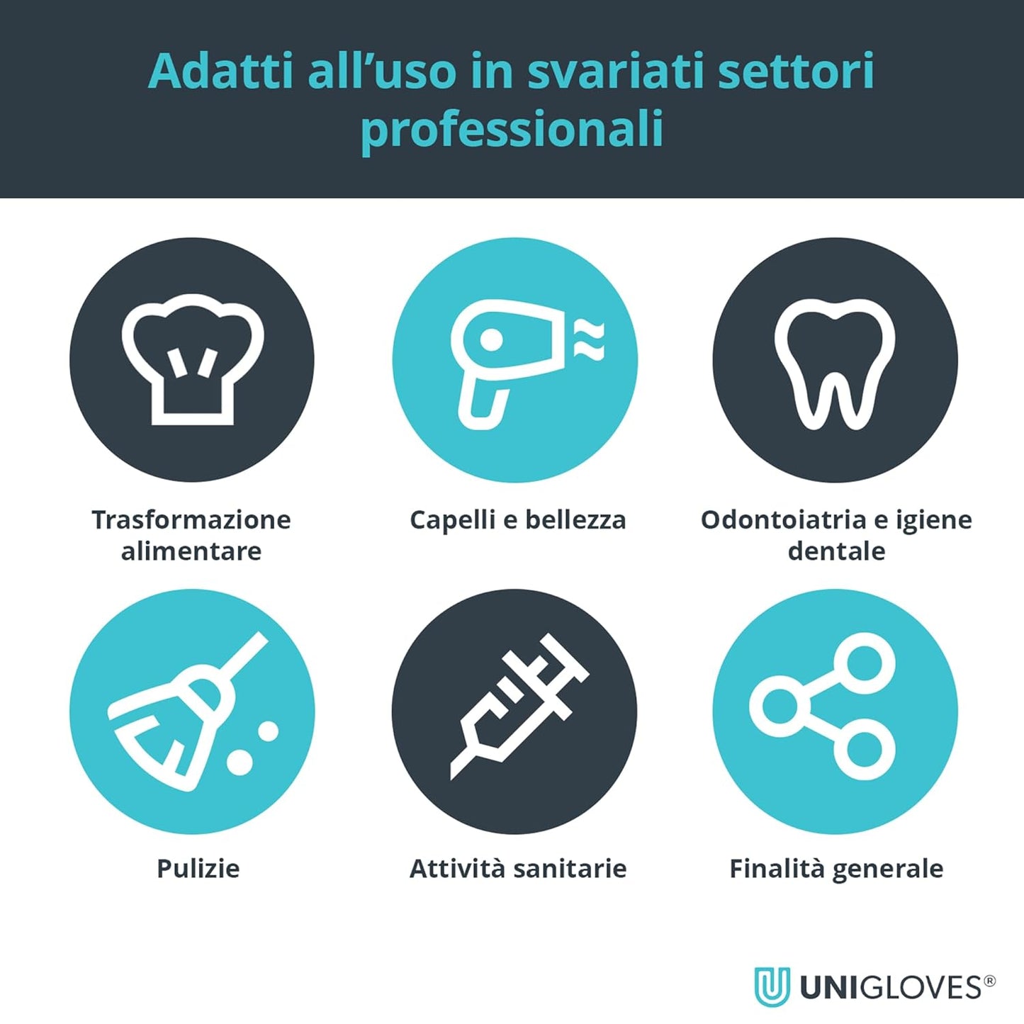 Black Nitrile Examination Gloves