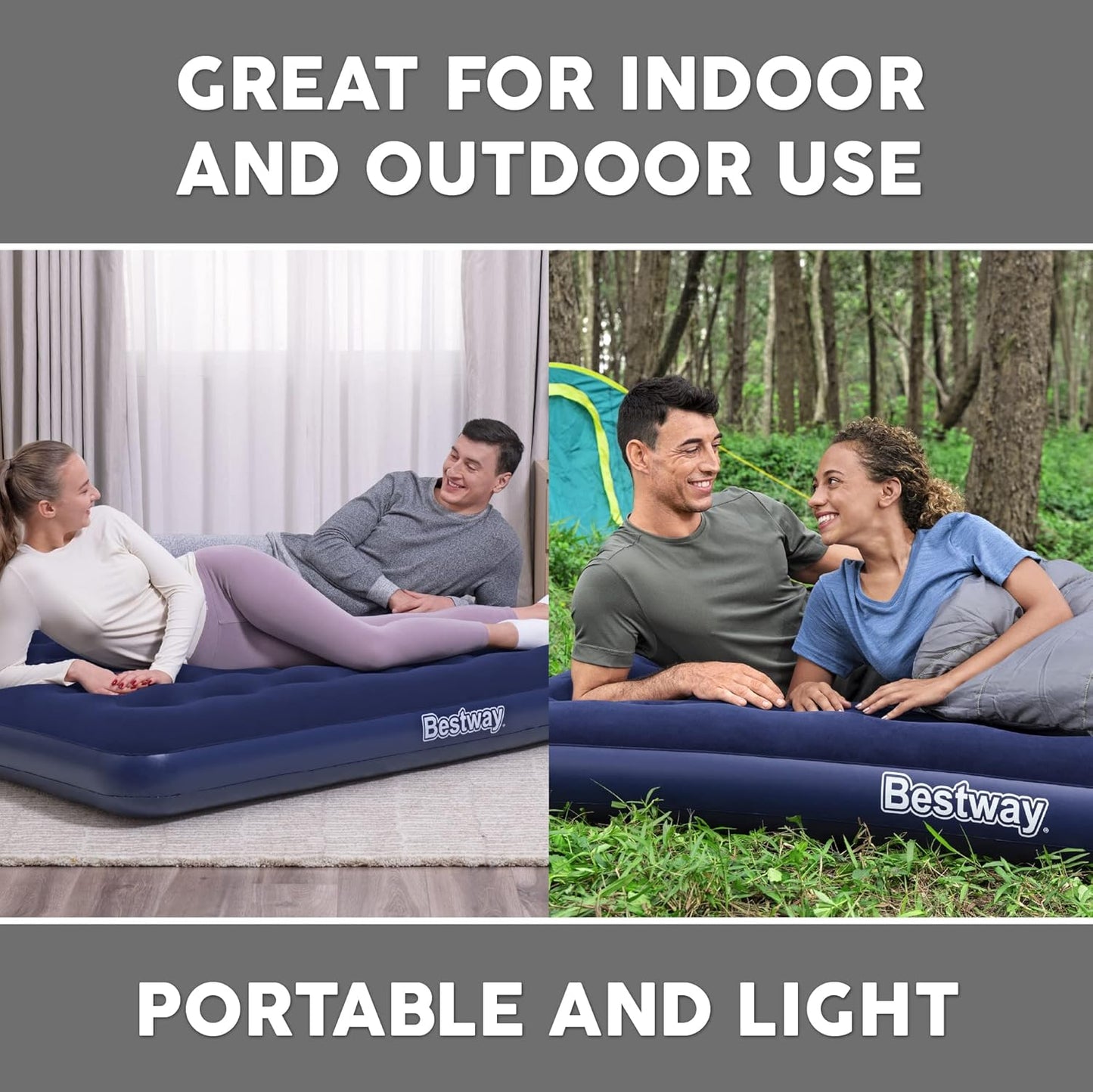 Single Inflatable Air Mattress