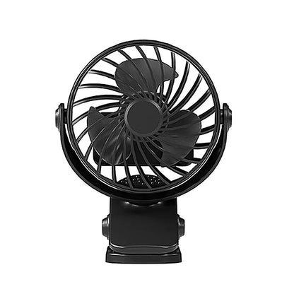 720° Clip-On Rechargeable Fan