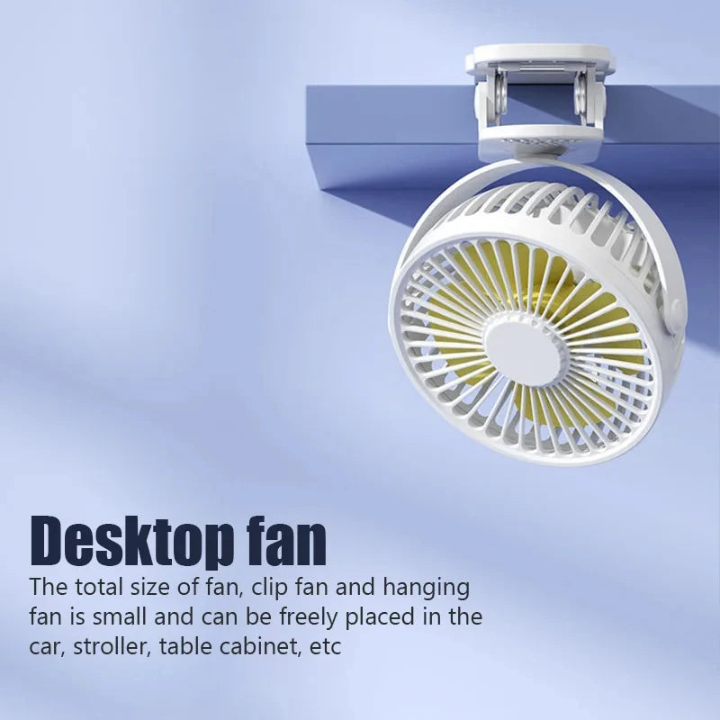 Mini USB Clip Fan
