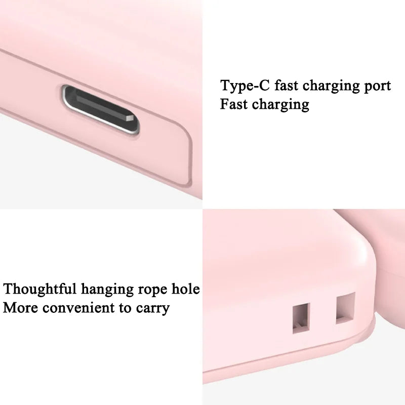 3-in-1 Neck Fan Mirror