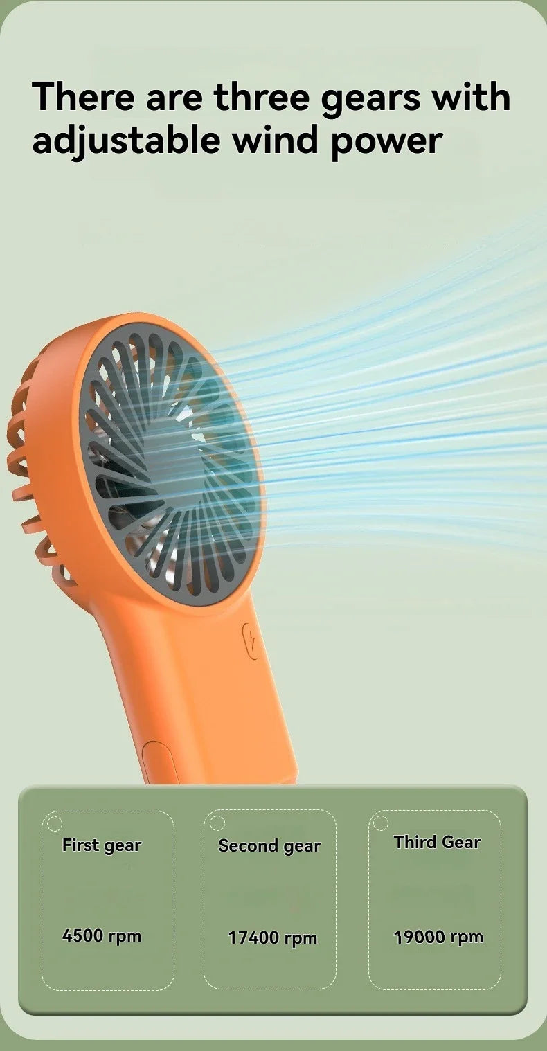 Cartoon Foldable Mini Fan