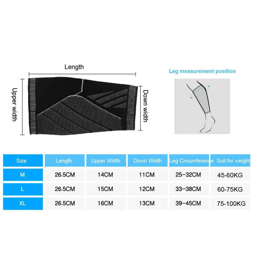 Calf Compression Sleeves for Pain Relief & Shin Support