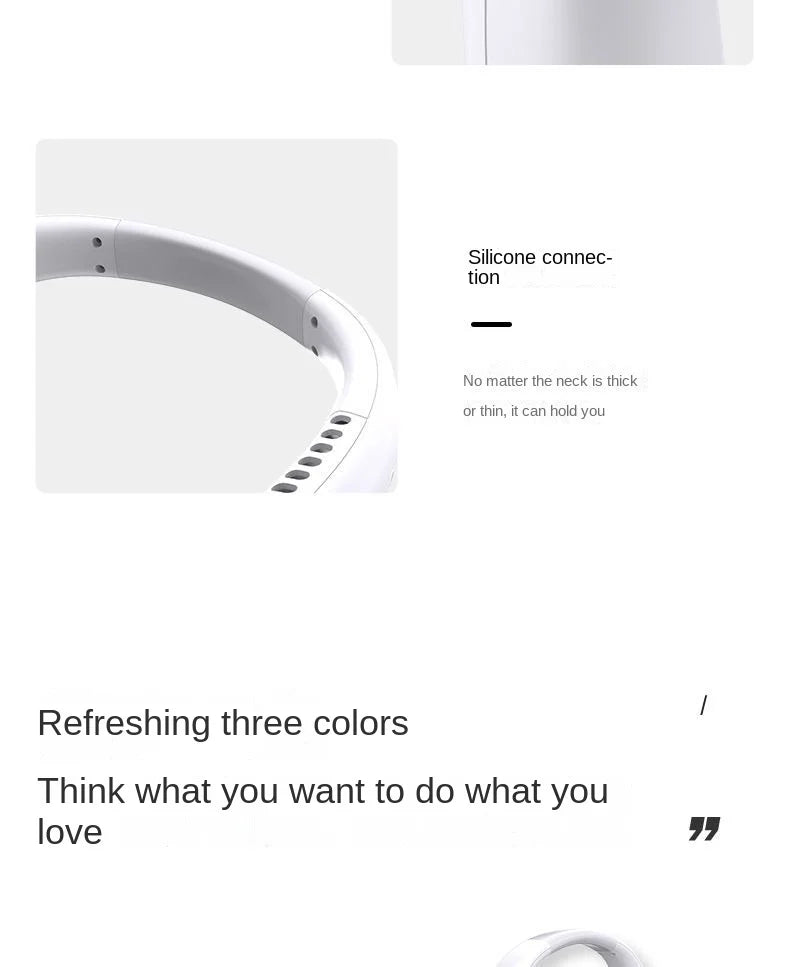 Bladeless Neck Fan Cooler