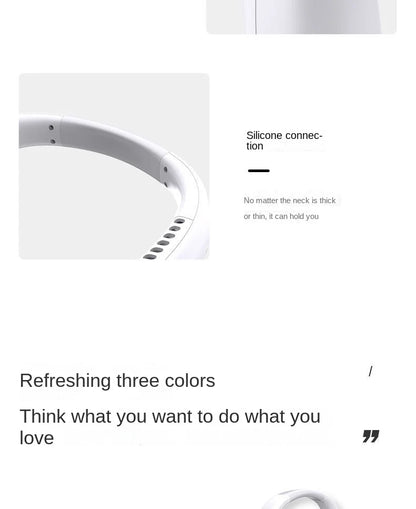 Bladeless Neck Fan Cooler