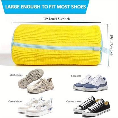 Shoe Bag for Washing Machine - Reusable Shoe Cleaning Bag for Sneaker Tennis Shoes Unstain