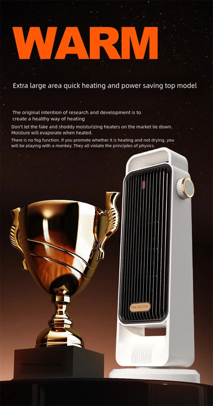 Oscillating Electric Fan Heater