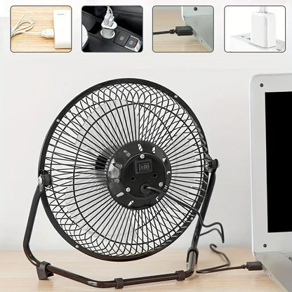 USB Desktop Fan 360° Adjustable