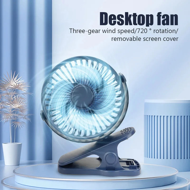 Mini USB Clip Fan