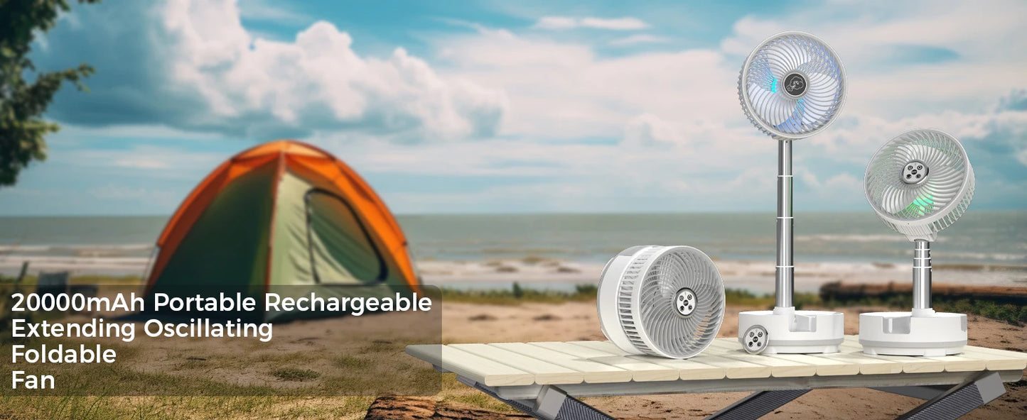 Oscillating Electric Fan Heater