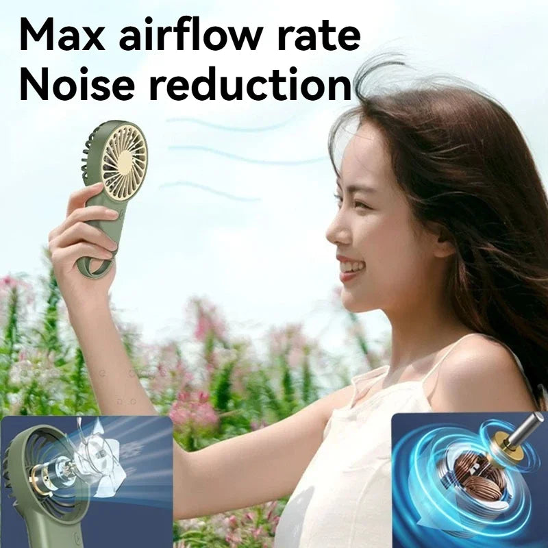 Cartoon Foldable Mini Fan