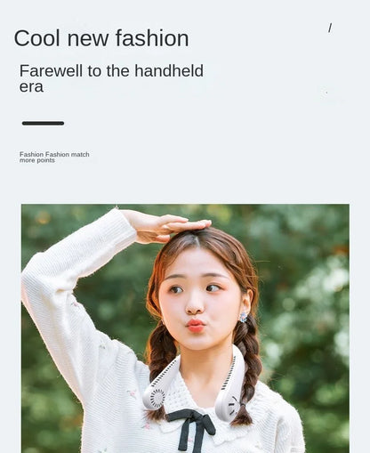 Bladeless Neck Fan Cooler