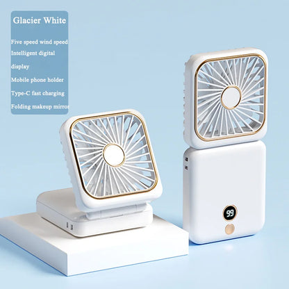 3-in-1 Neck Fan Mirror