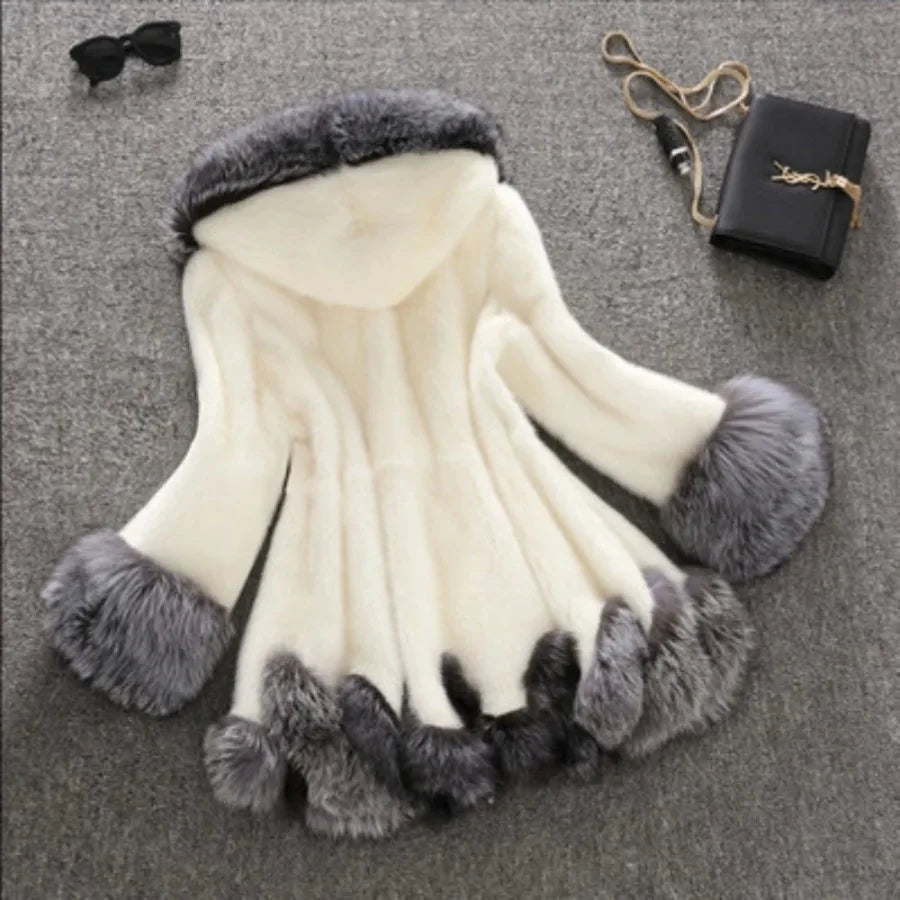 Loose Fit Faux Fur Jacket