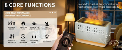 Oscillating Electric Fan Heater