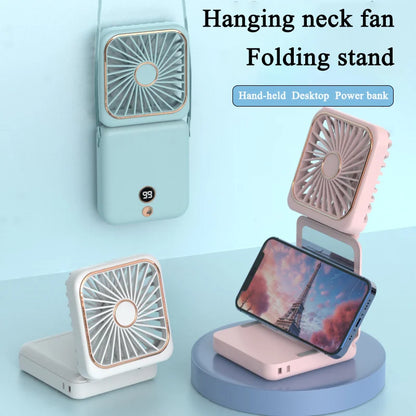 3-in-1 Neck Fan Mirror