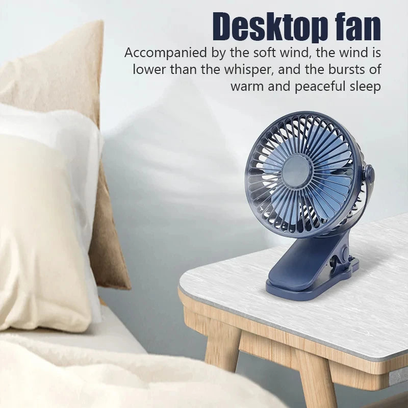 Mini USB Clip Fan