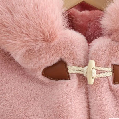 Soft Fur Baby Girl Jacket