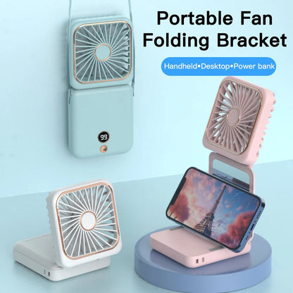 3-in-1 Neck Fan Mirror