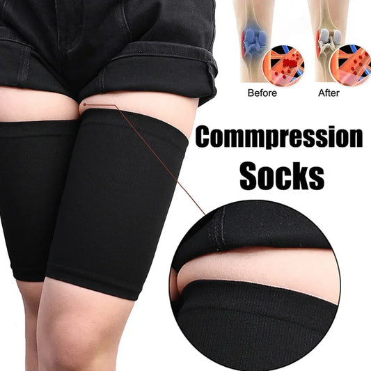 slimming thigh compression sleeves