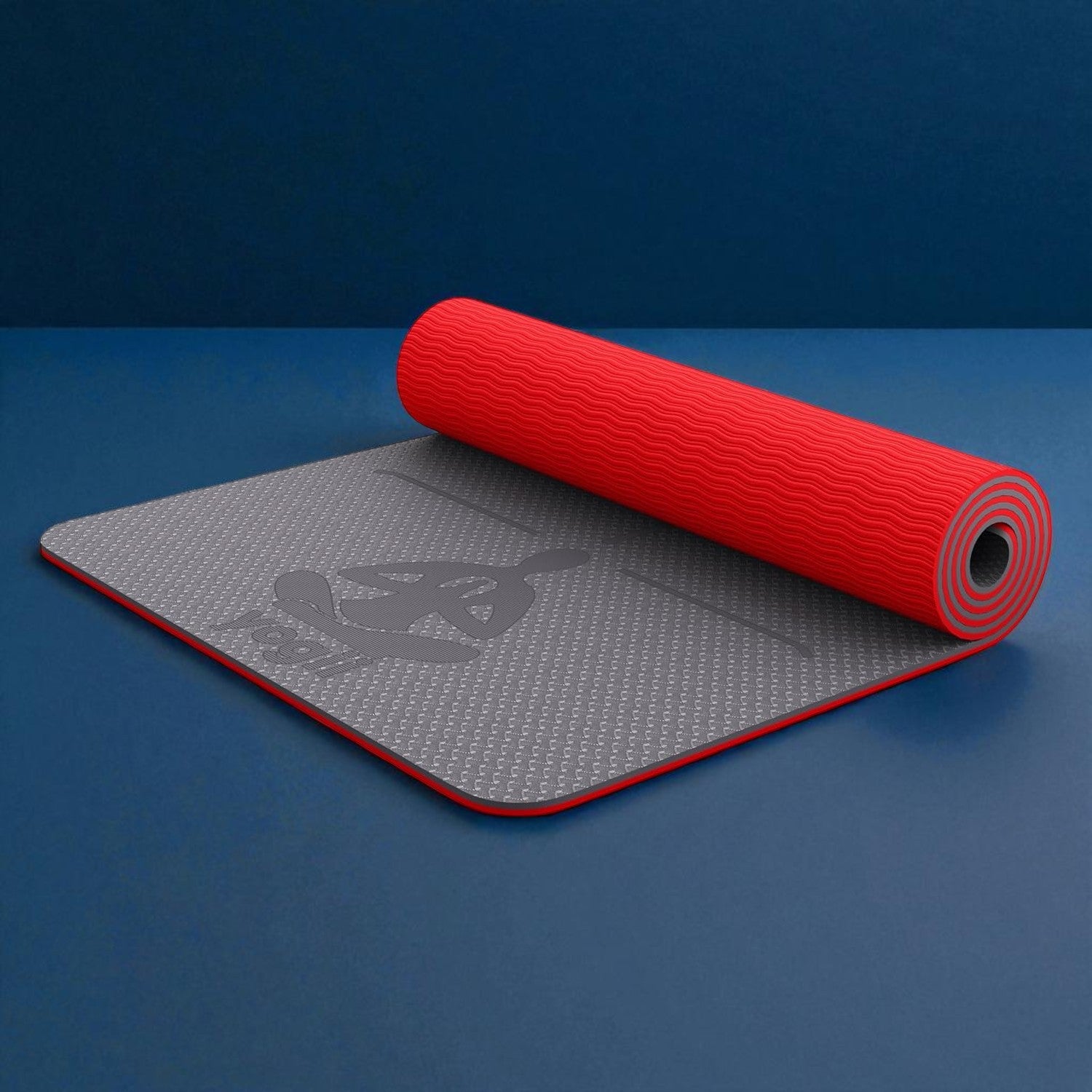 thick cushioned yoga mat 6mm
